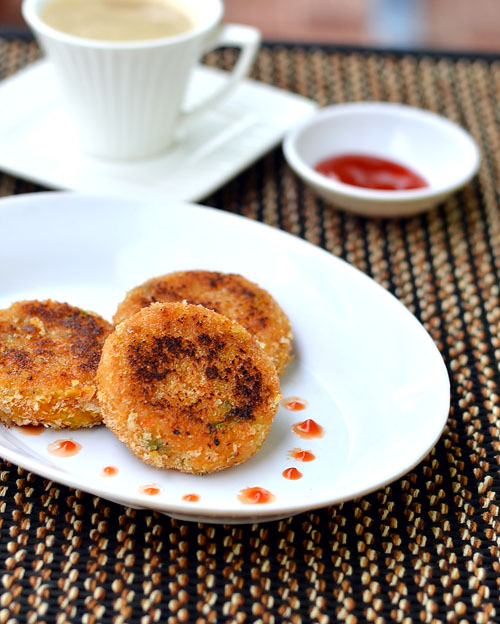 Vegetable cutlet recipe