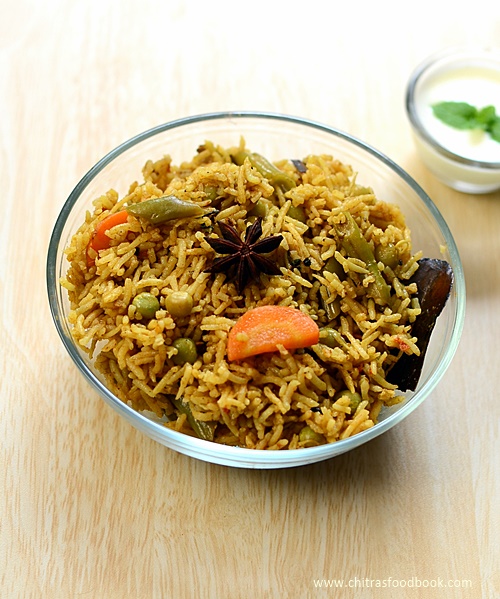 Veg biryani recipe