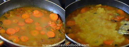 carrot sambar