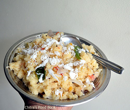 Rava upma recipe