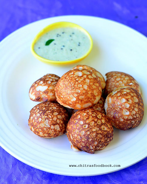 Leftover rice kuzhi paniyaram Leftover rice kuzhi paniyaram