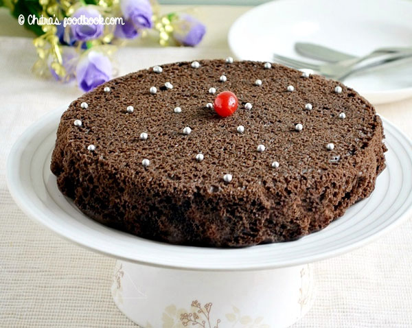 Eggless pressure cooker cake Eggless pressure cooker cake