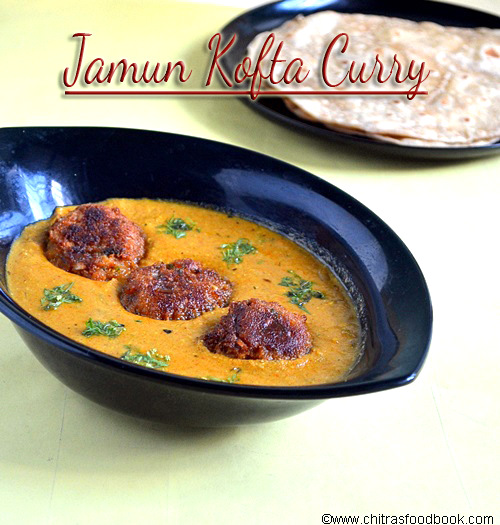 Gulab jamun kofta curry recipe