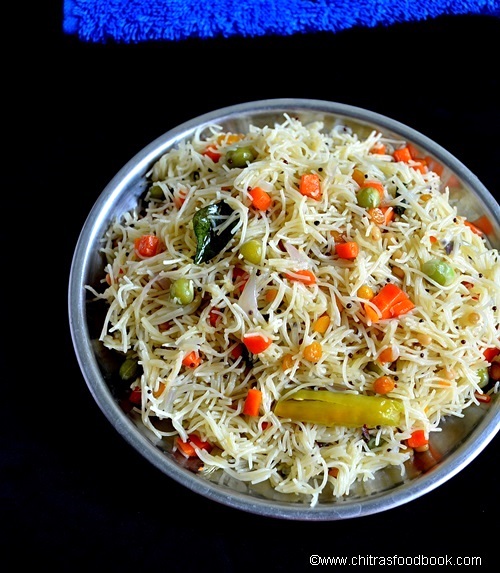 How to make vegetable semiya upma 