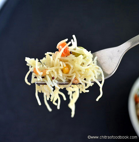 Vermicelli upma recipe