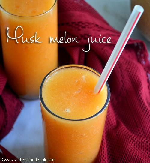 Cantaloupe juice recipe