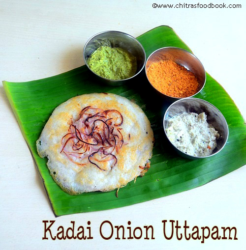 Onion uttapam recipe Onion uttapam recipe