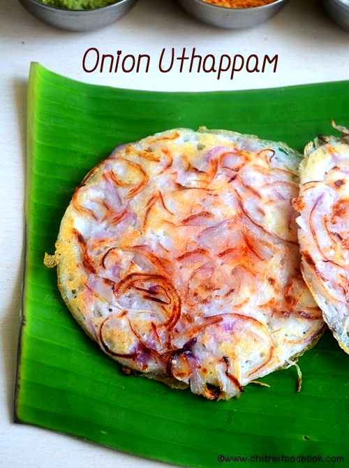 Onion uttapam recipe Onion uttapam recipe