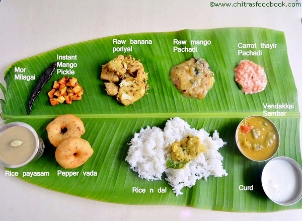 Tamil new year lunch menu recipes