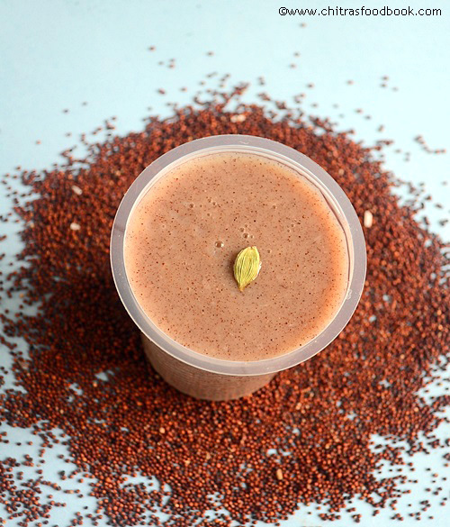 Ragi sweet porridge recipe Ragi sweet porridge recipe
