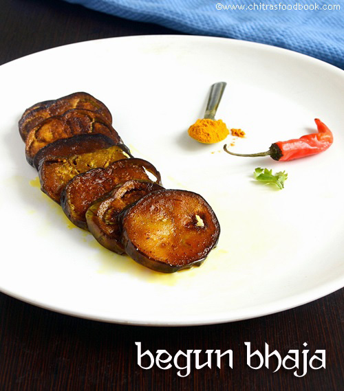 Bengali style begun bhaja recipe Bengali style begun bhaja recipe