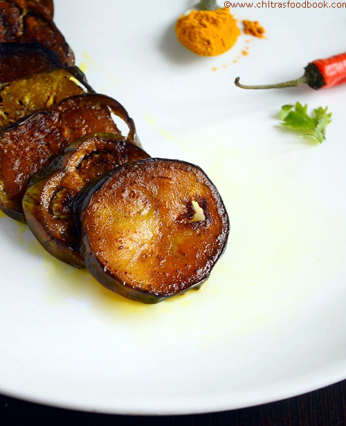 Begun bhaja recipe Begun bhaja recipe