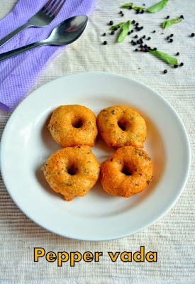 Ulundu vada recipe with pepper Ulundu vada with pepper