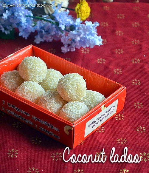 Coconut ladoo Coconut ladoo