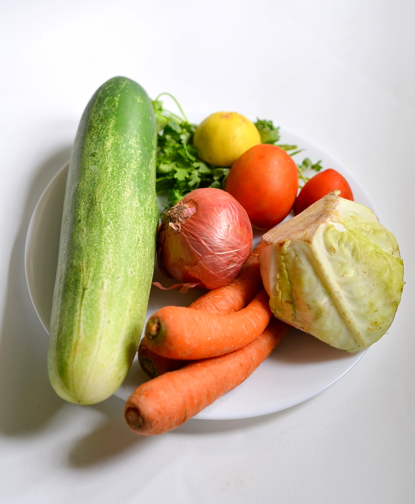 Vegetables for salad Vegetables for salad