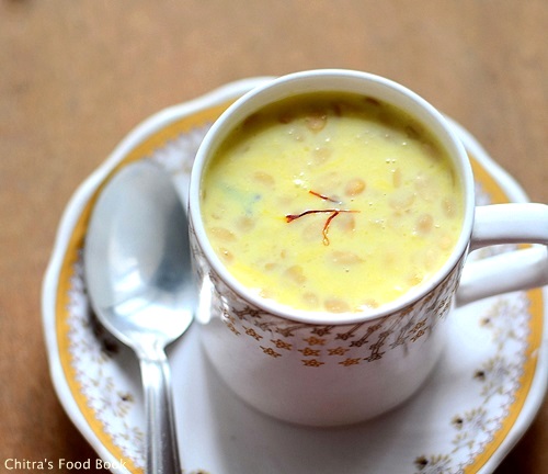 Masala milk/Masala paal recipe