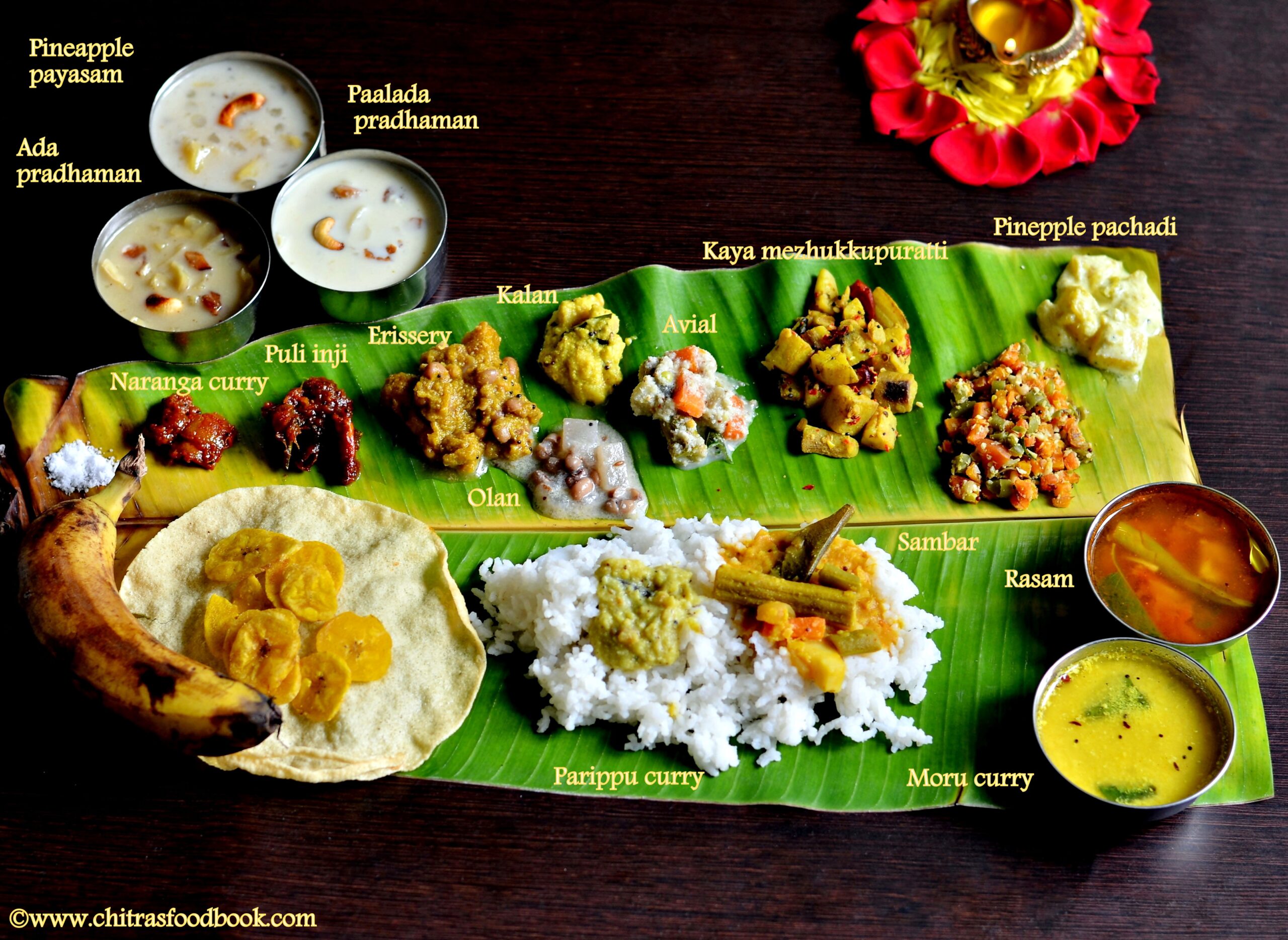 Onam sadya recipes Onam sadya recipes