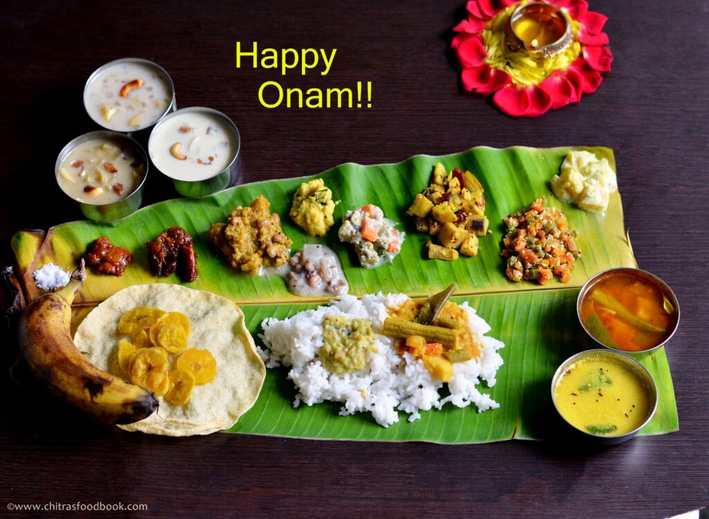 onam sadya recipes list with pdf