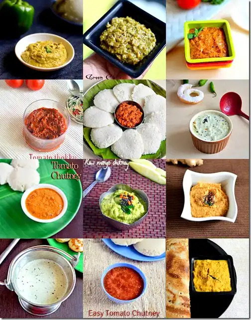chutney recipes for idli dosa