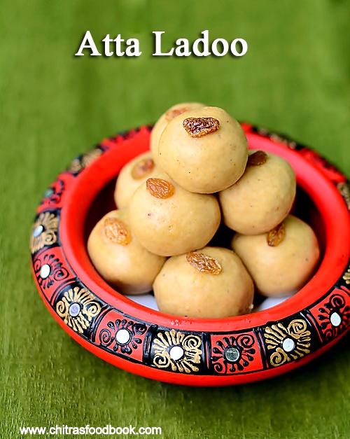 Easy atta ladoo