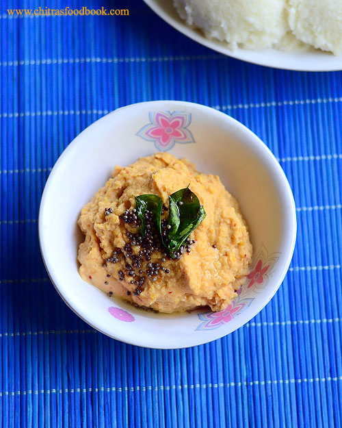 Radish chutney / Mullangi Chutney recipe