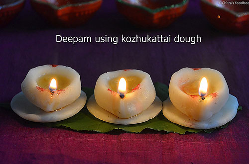 rice flour deepam