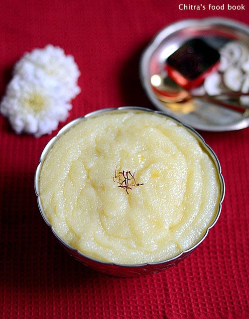 Milk kesari recipe/Paal kesari