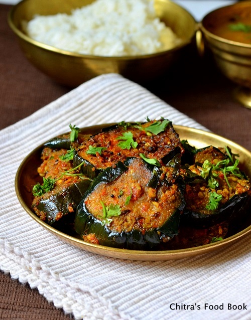 Brinjal fry/Eggplant roast recipe