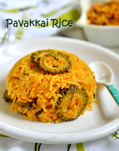 Bitter gourd biryani recipe