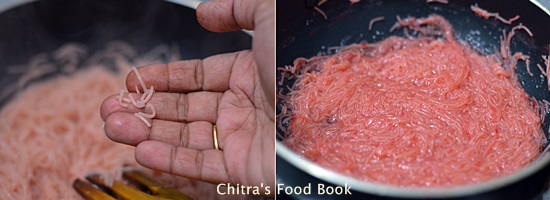 Semiya kesari recipe