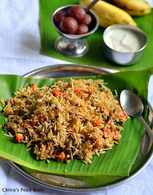 Kerala vegetable biryani - Malabar style