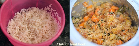 Easy vegetable biryani recipe