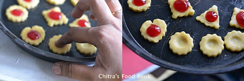 Eggless jam biscuit recipe Eggless jam biscuit recipe