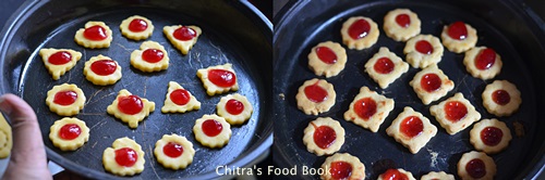 Eggless jam biscuit recipe Eggless jam biscuit recipe