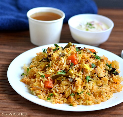 Mughlai veg dum biryani recipe