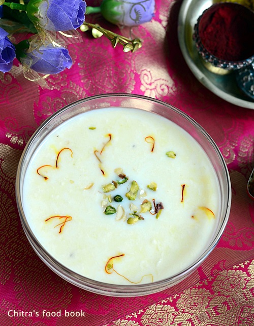 Paneer kheer Paneer kheer recipe