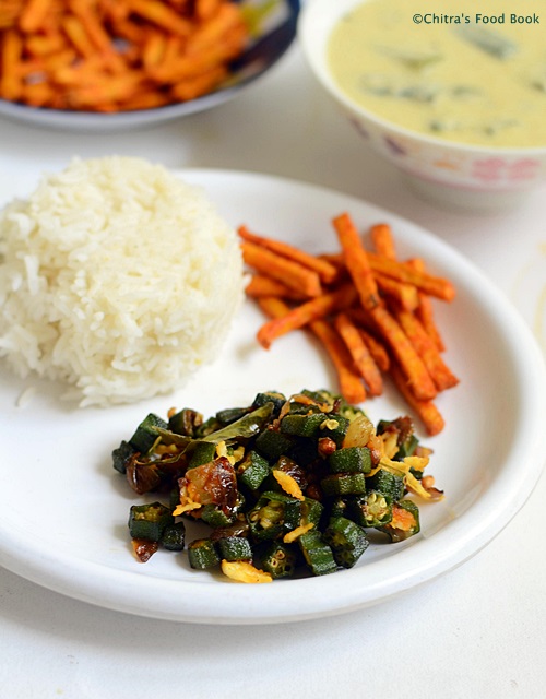 Vendakkai poriyal recipe