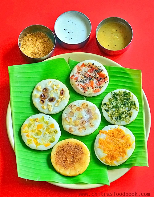 7 taste uthappam recipe with different flavors