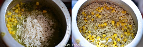 Corn pulao recipe