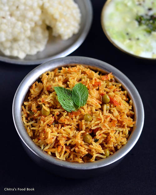 Tomato biryani recipe