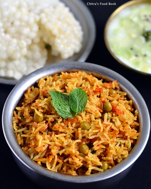 Tomato biryani recipe