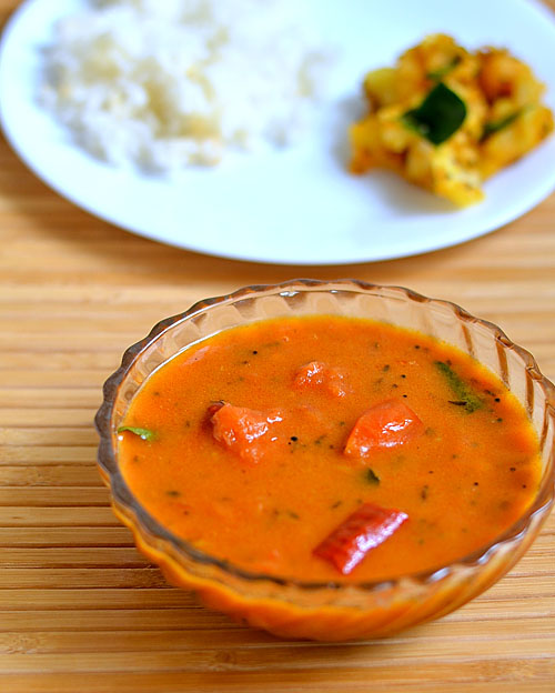 Thakkali kuzhambu recipe