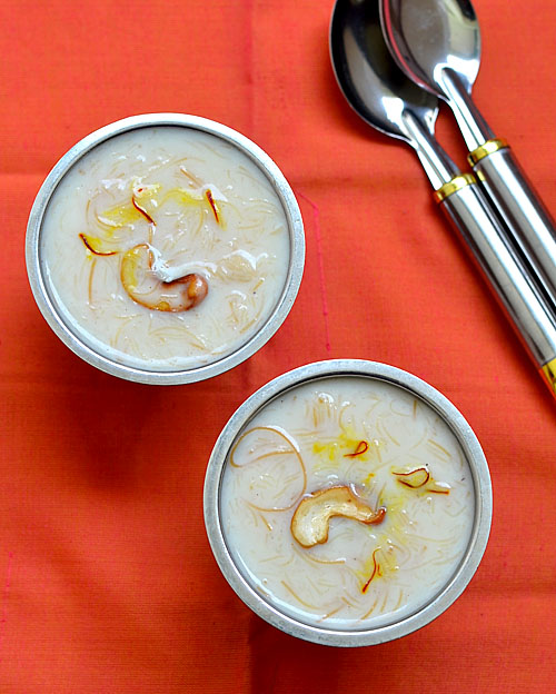 Fine vermicelli kheer/Payasam recipe