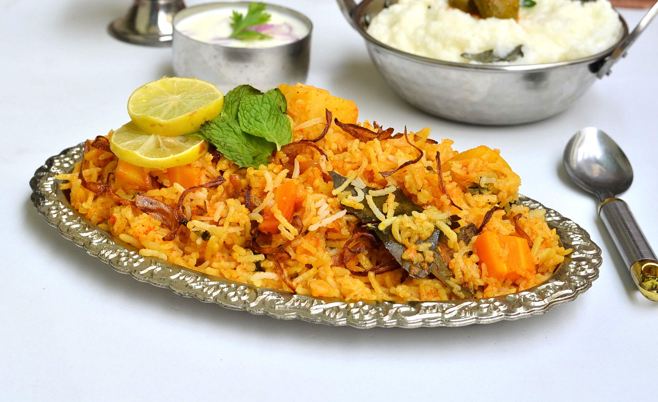 Hyderabadi veg biryani recipe