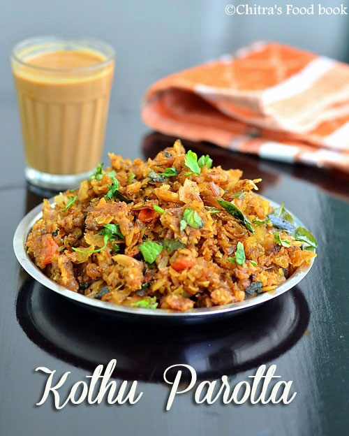Kothu parotta recipe