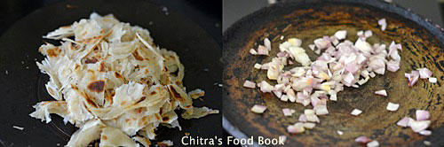 Kothu parotta recipe