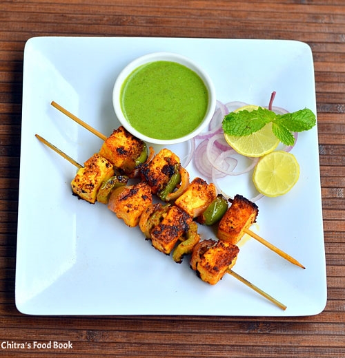 Paneer tikka recipe