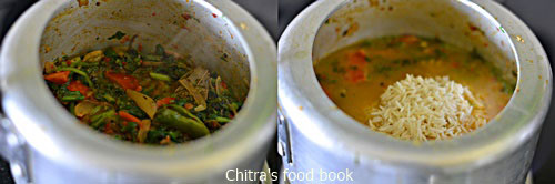 Spinach biryani recipe