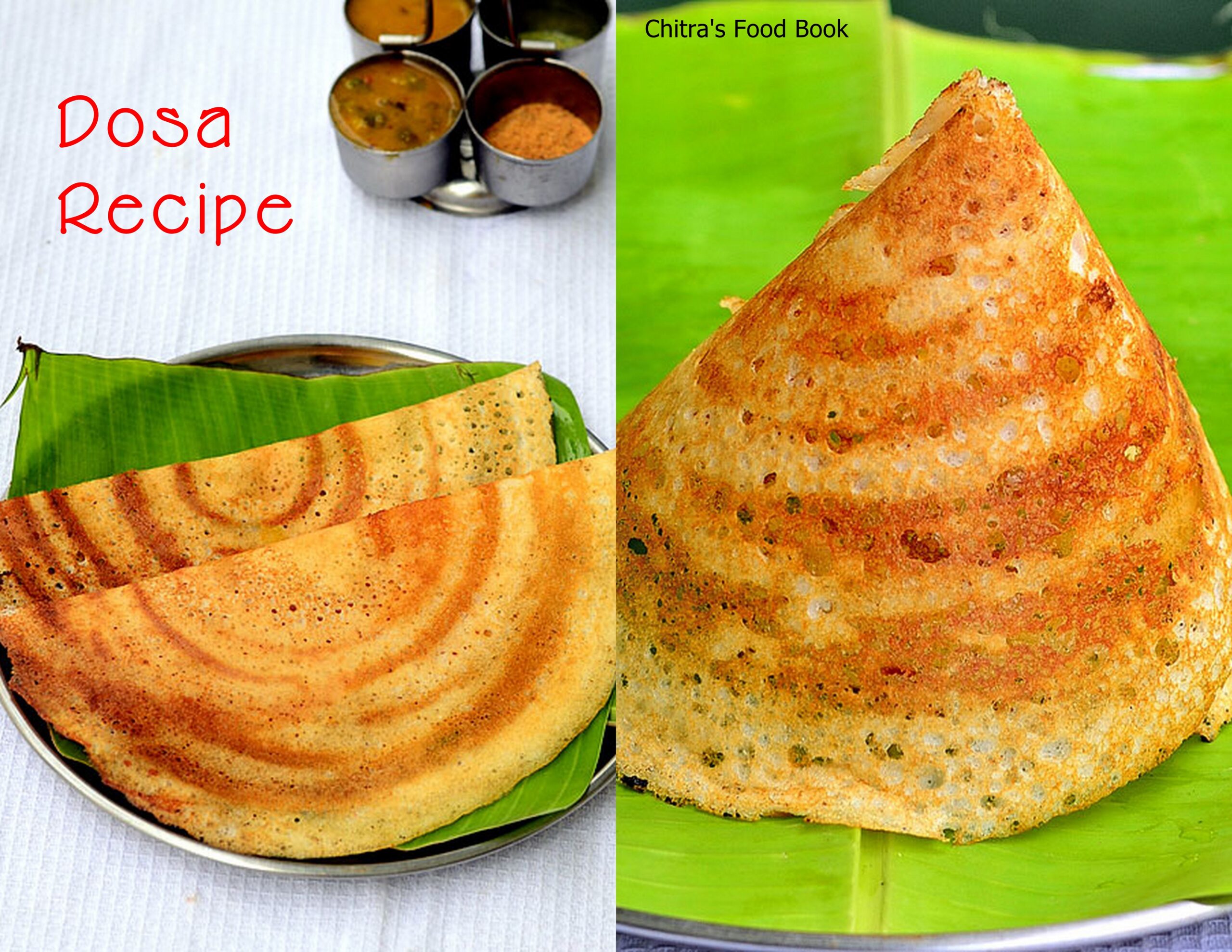 Dosa batter recipe with rice flour