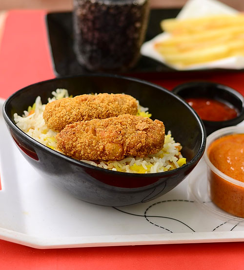 KFC Veg Rice Bowlz recipe